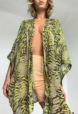 Vintage Jungle Neon Touch Robe