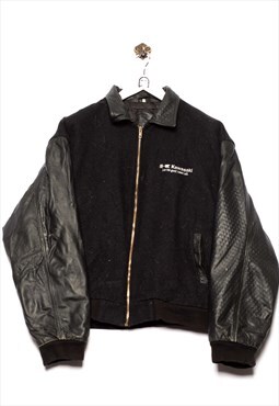 Second Hand Collegejacke Let the good times roll Kawasaki St