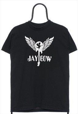 Retro Jaybow Graphic Black Band TShirt Womens