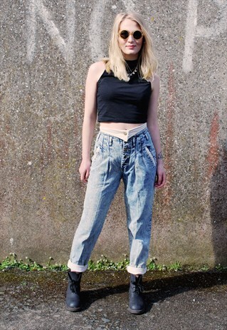 VINTAGE 90'S ACID HIGH WAIST JEANS