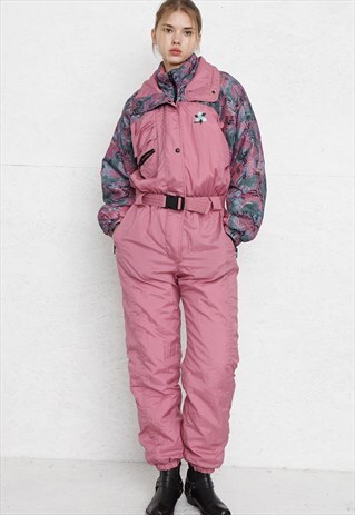 VINTAGE PINK SNOW TRACKSUIT
