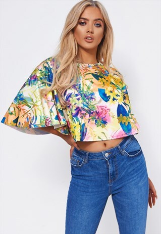 LUCA YELLOW FLORAL TOP