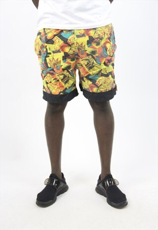 VINTAGE AMAZING 90'S PATTERNED SHORTS