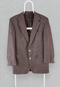 Vintage Graham & Gunn Pure New Wool Blazer Jacket Mens 42