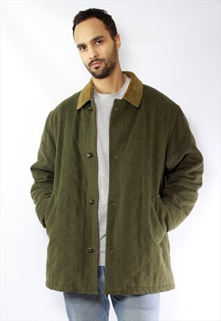 BURBERRYS JACKET / BURBERRY JACKET / QUILTED BURBERRYS COAT