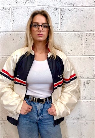 VINTAGE TRACK JACKET WINDBREAKER SHELL SUIT BOMBER