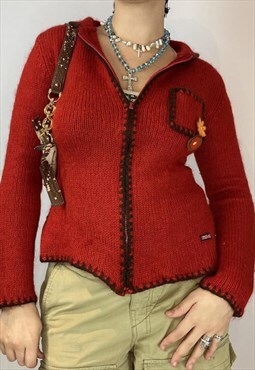 Miss Sixty knit hooded jumper