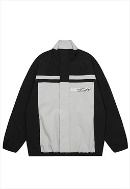 Racing jacket jacket contrast stitching motor sport bomber