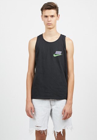 VINTAGE BLACK NIKE TANK TOP