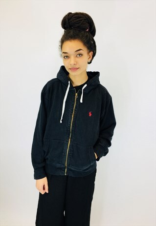 RALPH LAUREN EMBROIDERED HOODIE