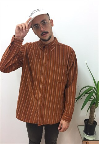 COOL 80S BROWN SHIRT