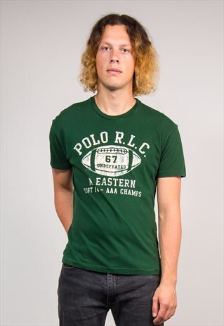 POLO RALPH LAUREN 90'S AMERICAN FOOTBALL T-SHIRT