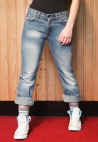 VINTAGE 1990S BLUE LEVI'S 529 JEANS