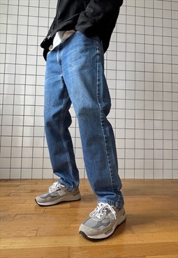 Vintage LEVIS Jeans Denim Pants 90s Wash Blue