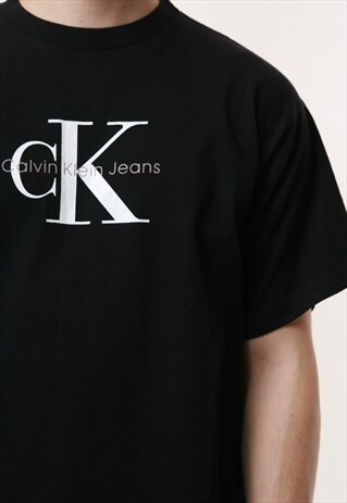 90S VINTAGE CALVIN KLEIN RARE OLDSCHOOL T-SHIRT 13580