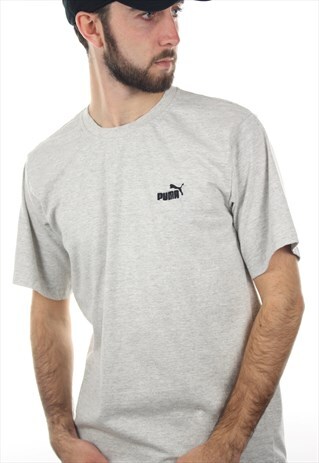 VINTAGE PUMA SMALL LOGO T SHIRT TEE