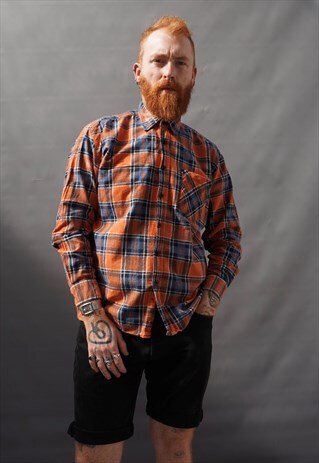 VINTAGE 1990S CHECK FLANNEL SHIRT
