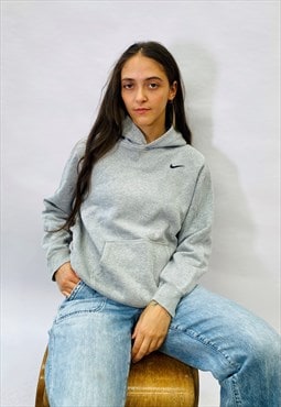 Vintage 90s Nike Embroidered Hoodie