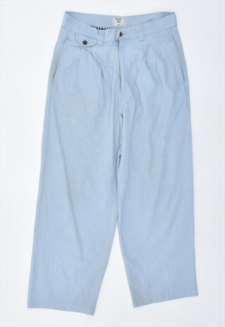 VINTAGE 90'S VALENTINO TROUSERS BLUE