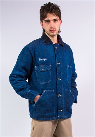 VINTAGE DENIM CHORE JACKET