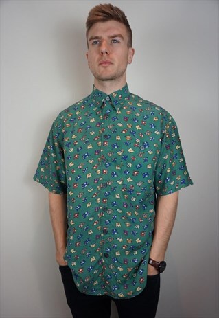 FUNKY PATTERNED SHIRT