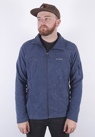 VINTAGE BLUE COLUMBIA FLEECE