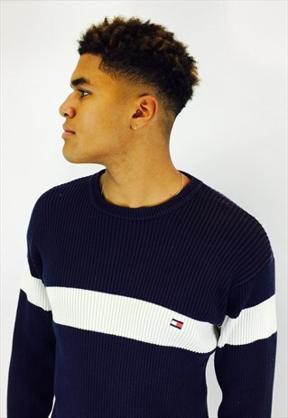 TOMMY HILFIGER 90S COTTON KNIT JUMPER