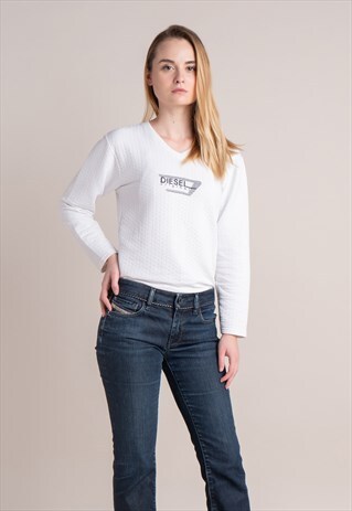 DIESEL WHITE BLOUSE