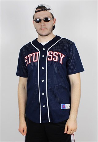 VERY RARE STUSSY INTERNATIONAL BASKETBALL SHIRT