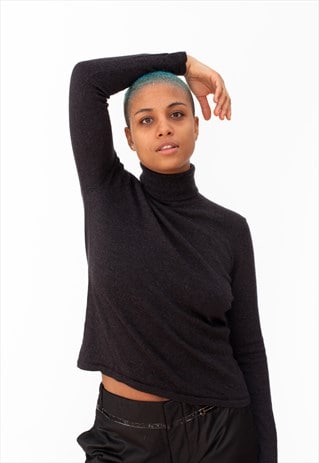 VINTAGE 90S POLO RALPH LAUREN TURTLENECK JUMPER ID:3736
