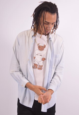 VINTAGE J. CREW SHIRT BLUE