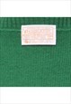VINTAGE CABLE KNIT PENDLETON SWEATER VEST - L