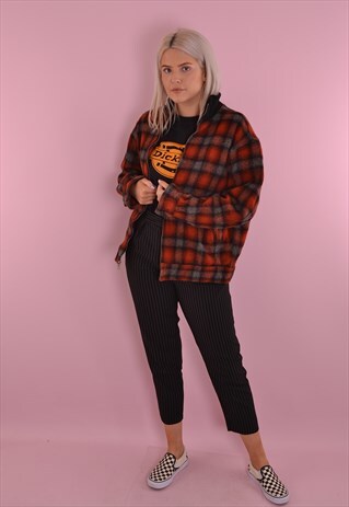 CALVIN KLEIN FLANNEL WOOL JACKET GRH1271