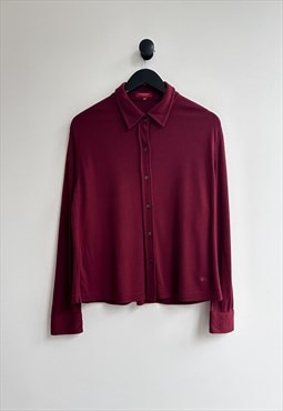 Burberry Burgandy Shirt