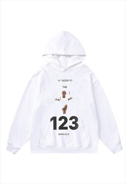 Kanye hoodie rapper top 123 slogan premium grunge jumper