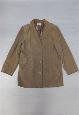 00's Capuccini Jacket Sand Brown Suede