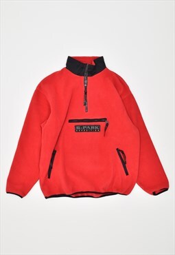 Vintage 90's Fleece Jumper Red