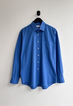 Christian Dior Monsieur Dress Blue Shirt