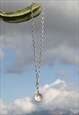 SILVER SAINT GEAORGE UNISEX CHUNKY CHAIN PENDANT