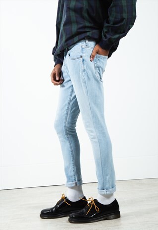 VINTAGE 80S LEVI'S BASIC SKINNY JEANS / 0214