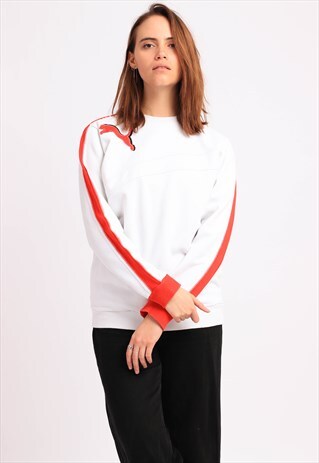 VINTAGE PUMA SWEATSHIRT WHITE