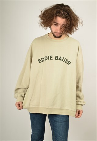 VINTAGE EDDIE BAUER SPELL OUT SWEATSHIRT