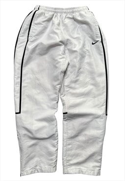 Vintage mens Nike white padded track pants