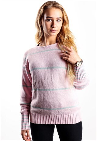 VINTAGE RALPH LAUREN STRIPED JUMPER K119