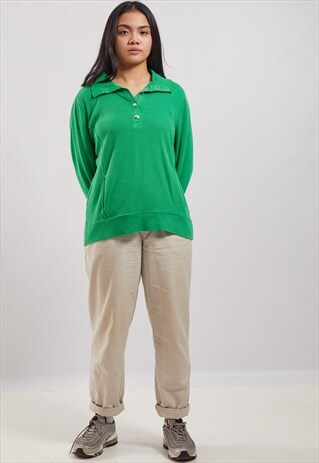 VINTAGE RALPH LAUREN LONG SLEEVE POLO SWEATSHIRT