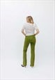 VINTAGE LATE 90S EARLY 00S CORDUROY LOW RISE FLARES