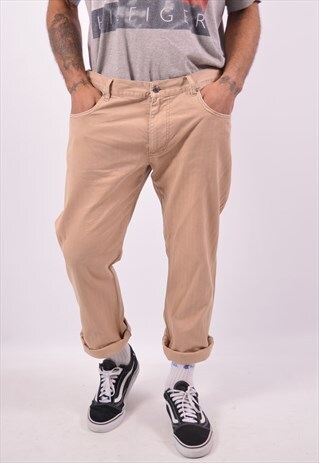 VINTAGE CALVIN KLEIN TROUSERS BROWN
