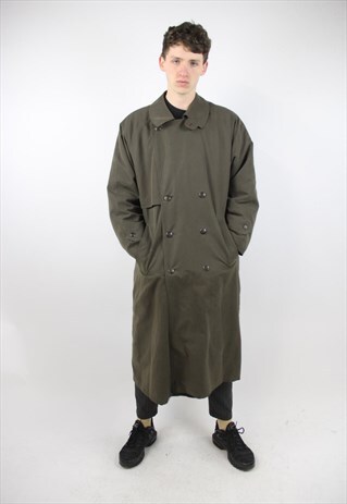 VINTAGE 90'S GREEN MAC JACKET