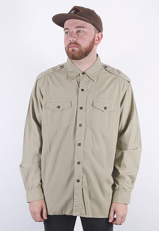 VINTAGE POLO RALPH LAUREN MILITARY STYLE SHIRT