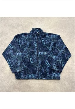 Vintage Abstract Fleece Men's XL